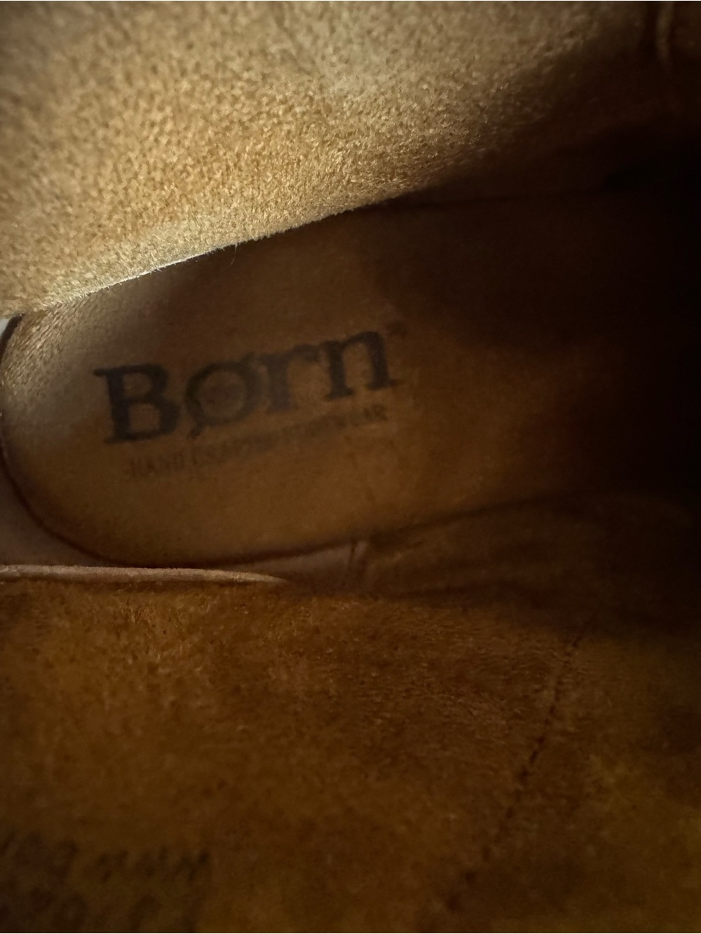 Born Women's Suede Ankle Boots in Brown - Classic Buckle Strap - Picture 12 of 14